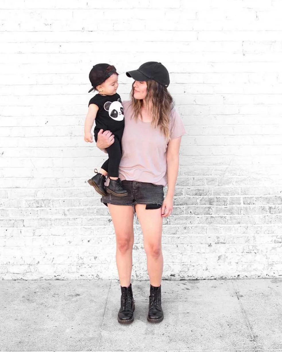 Infant 1460 Softy T Leather Lace Up Boots in Black