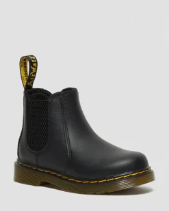 Infant/Toddler 2976 Softy T Leather Chelsea Boots in Black