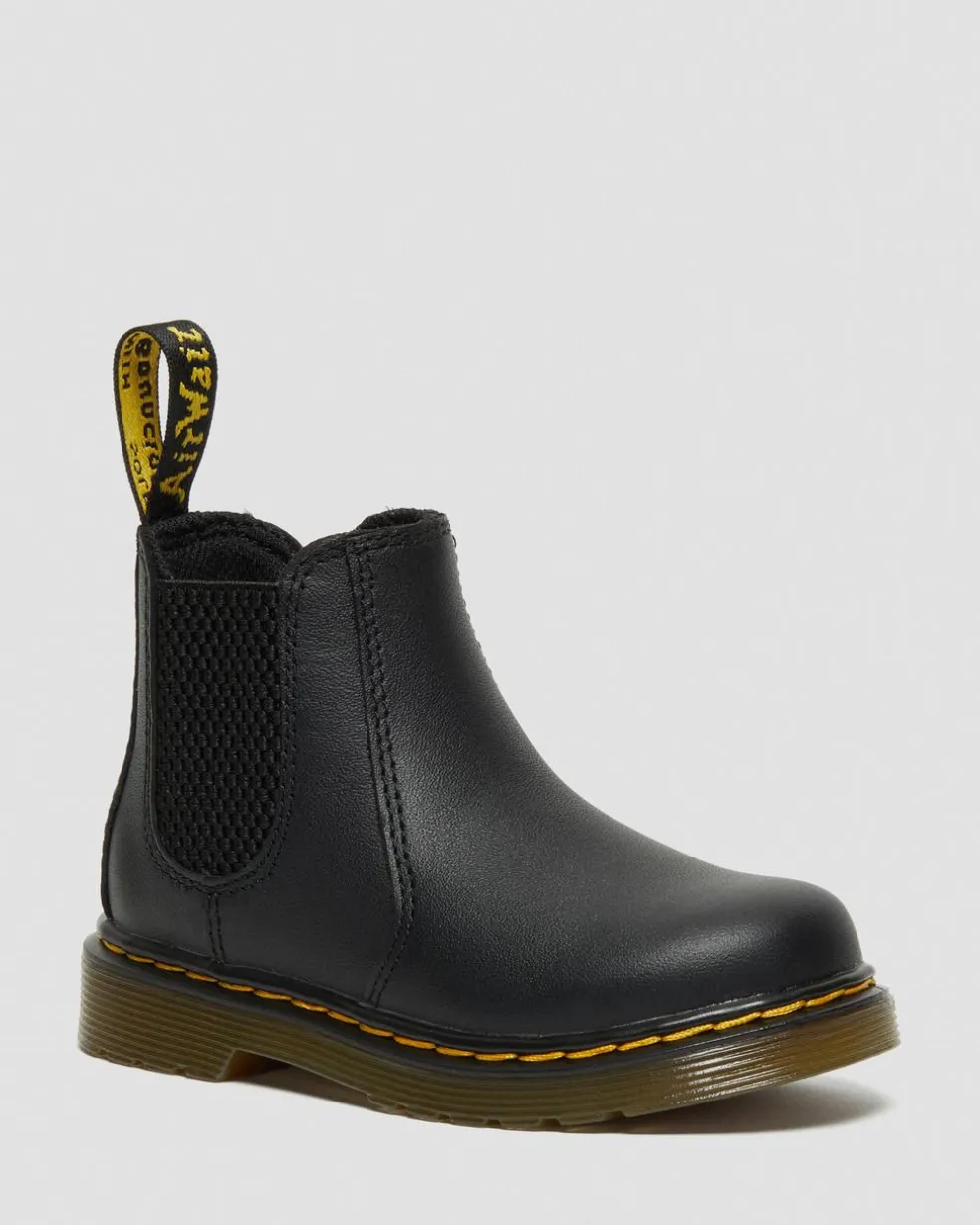 Infant/Toddler 2976 Softy T Leather Chelsea Boots in Black