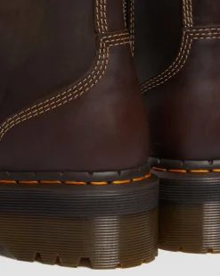 Jadon Boot Arc Crazy Horse Platforms in Brown