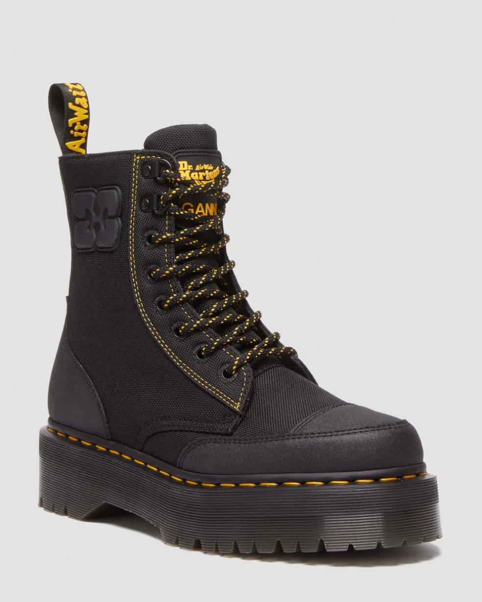 Jadon Boot Ganni Extra Tough Platforms in Black