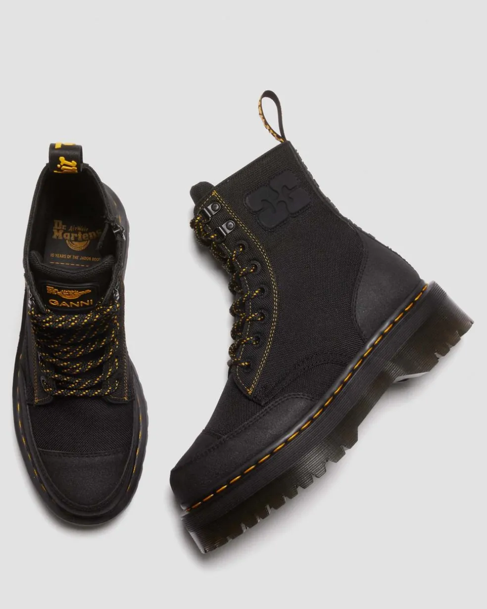 Jadon Boot Ganni Extra Tough Platforms in Black