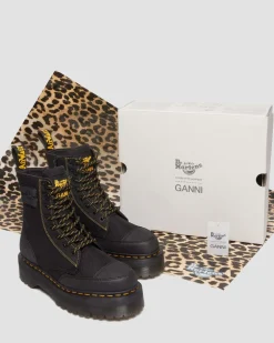 Jadon Boot Ganni Extra Tough Platforms in Black