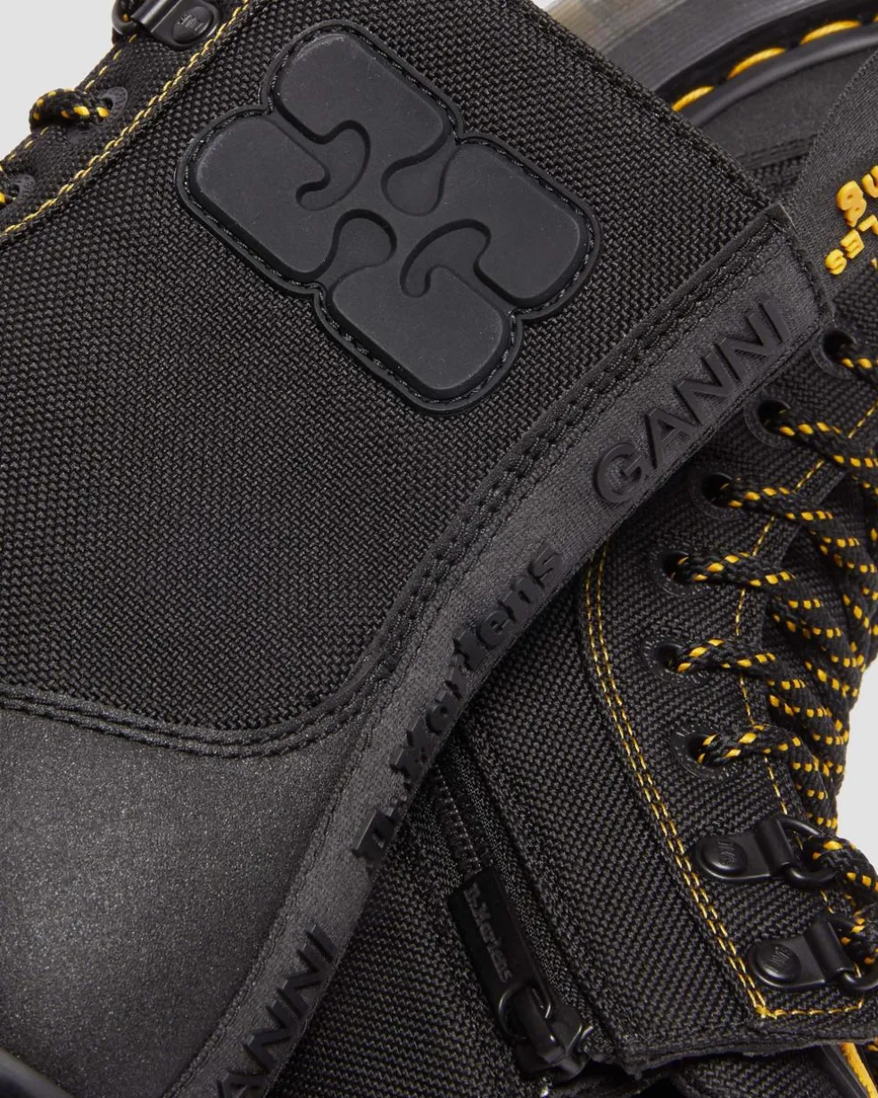 Jadon Boot Ganni Extra Tough Platforms in Black