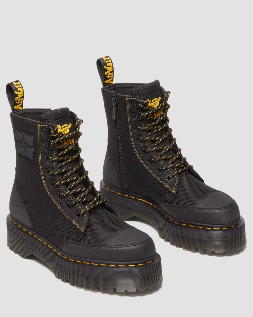 Jadon Boot Ganni Extra Tough Platforms in Black
