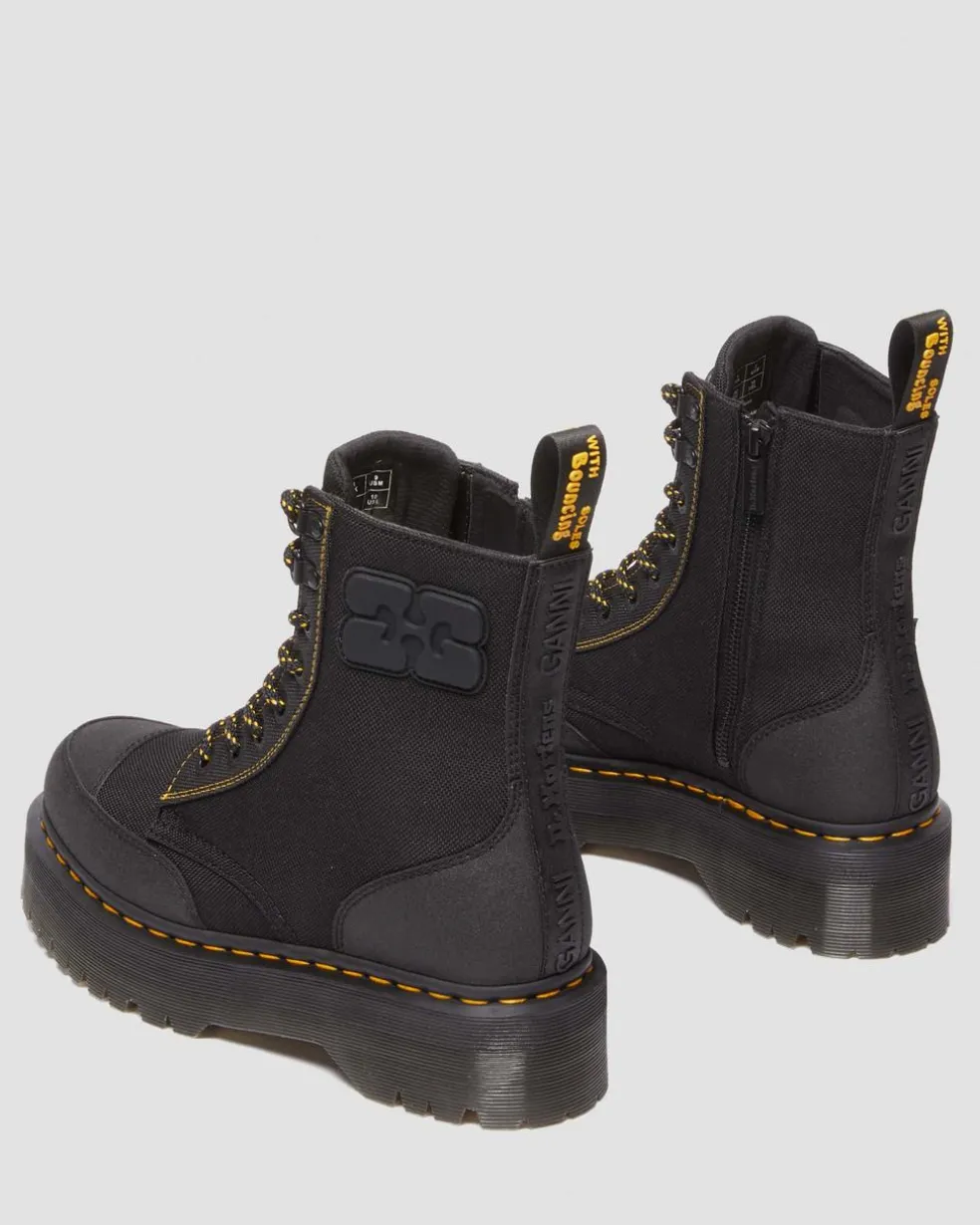Jadon Boot Ganni Extra Tough Platforms in Black