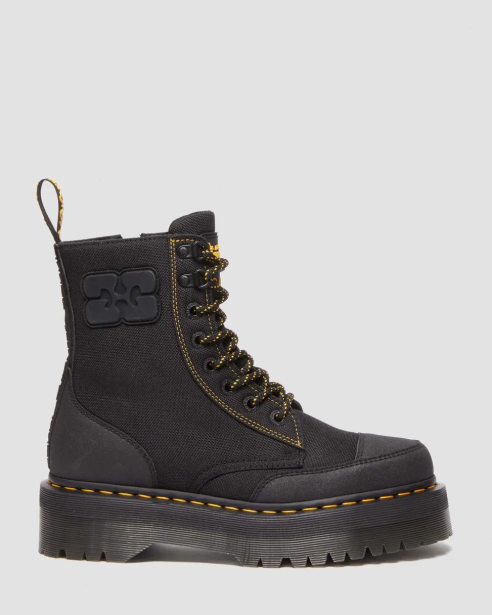 Jadon Boot Ganni Extra Tough Platforms in Black