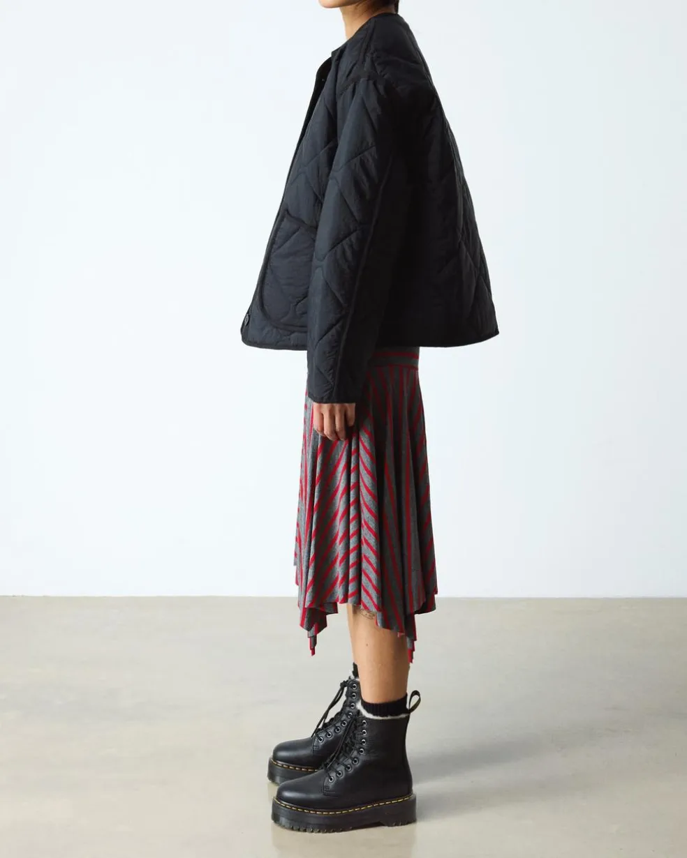 Jadon Boot Leather Faux Fur Lined Platforms in Black