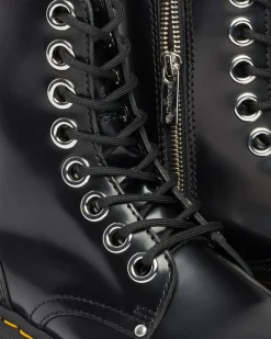 Jadon Max Boot Women's Platforms in Black Buttero