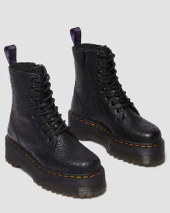Jadon Wednesday Platform Boots in Black