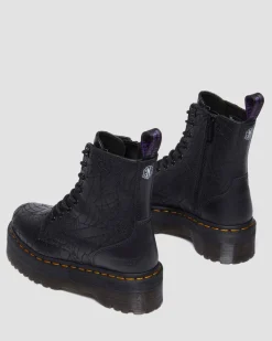 Jadon Wednesday Platform Boots in Black