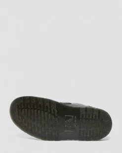 Jorge Made in England Leather Slingback Mules in Black