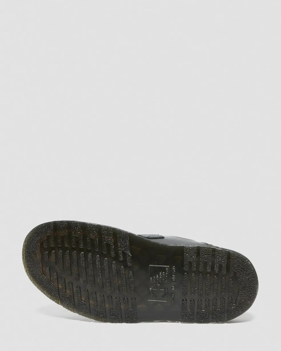 Jorge Made in England Leather Slingback Mules in Black