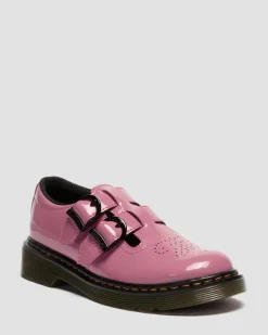 Junior 8065 Mary Jane Patent Lamper Shoes in Dms Pink