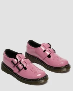 Junior 8065 Mary Jane Patent Lamper Shoes in Dms Pink