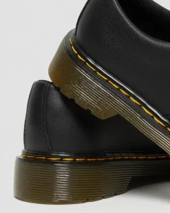 Junior 1461 Softy T Leather Shoes in Black