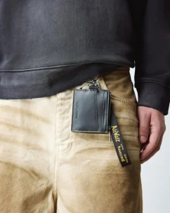 Kiev Leather Cardholder in Black