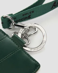 Kiev Leather Cardholder in Dms Green