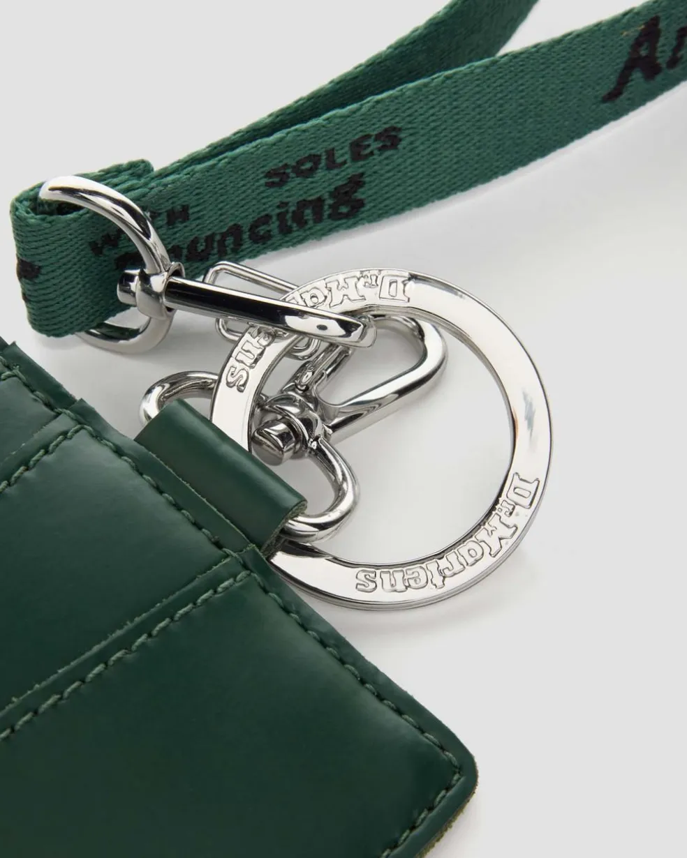 Kiev Leather Cardholder in Dms Green
