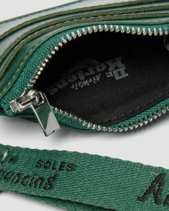 Kiev Leather Cardholder in Dms Green
