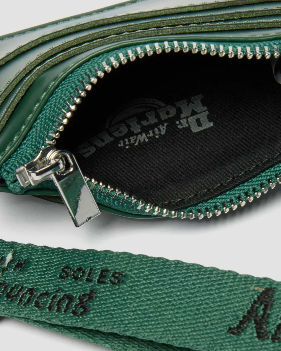 Kiev Leather Cardholder in Dms Green