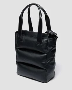 Leather Tote Bag in Black