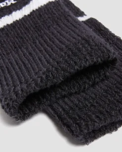 Long Marl Sock in Black