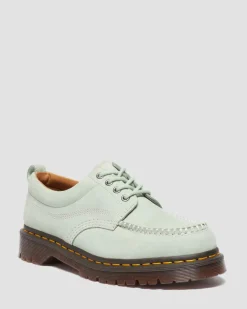 Lowell Buttersoft leather moc toe shoes in Sage Green