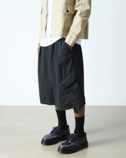 LOWELL LEATHER MOC TOE SHOES in Midnight Blue