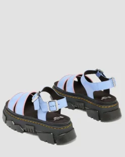 Mattison Two Strap Soft Patent Leather Sandals