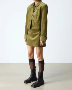 Maybole Square Toe Chelsea Boots in Black