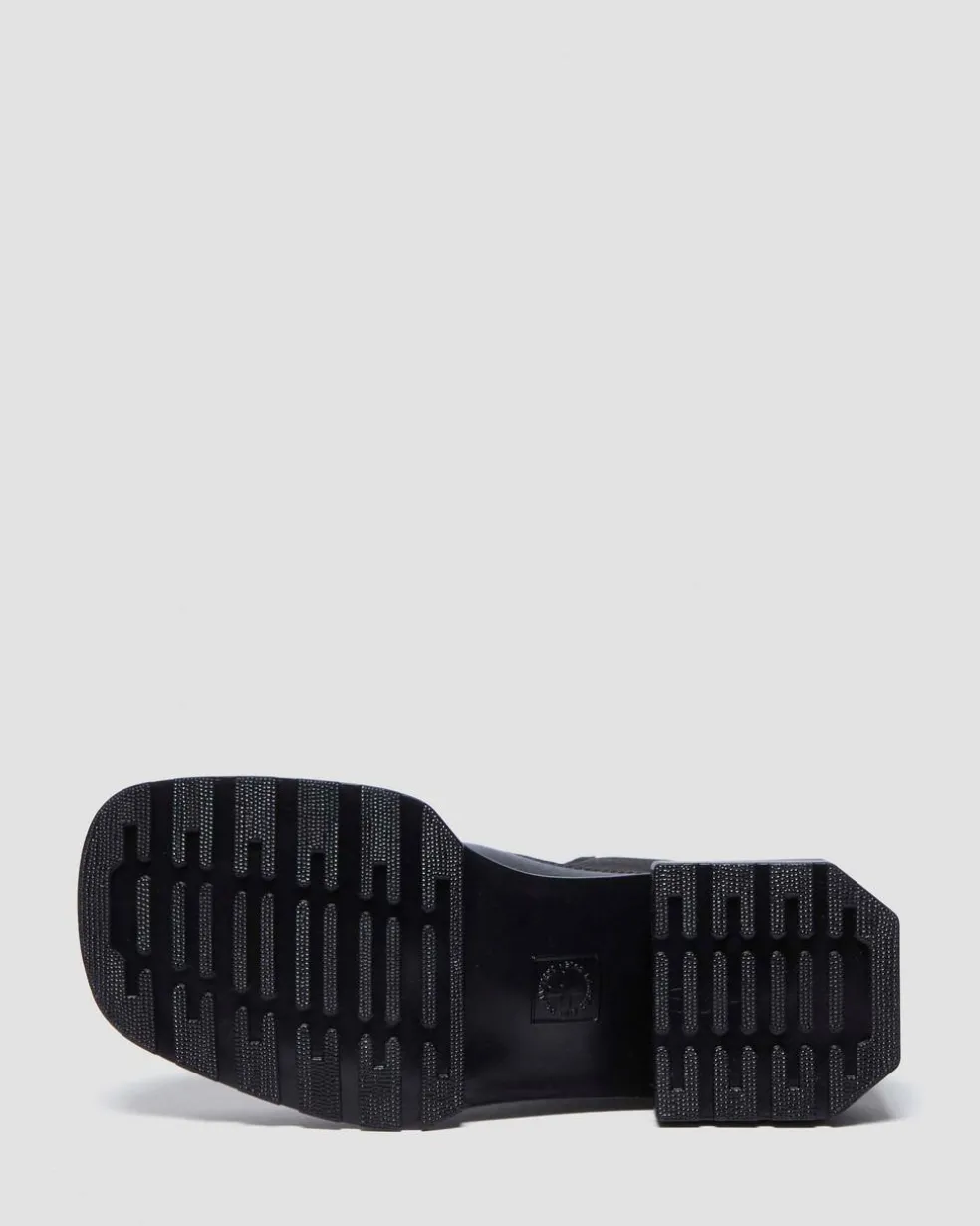 Maybole Square Toe Chelsea Boots in Black