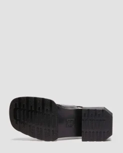 Maybole Wanama leather Sandals in Black