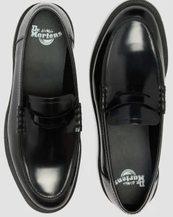 Mayfare Smooth Leather Loafers in Black