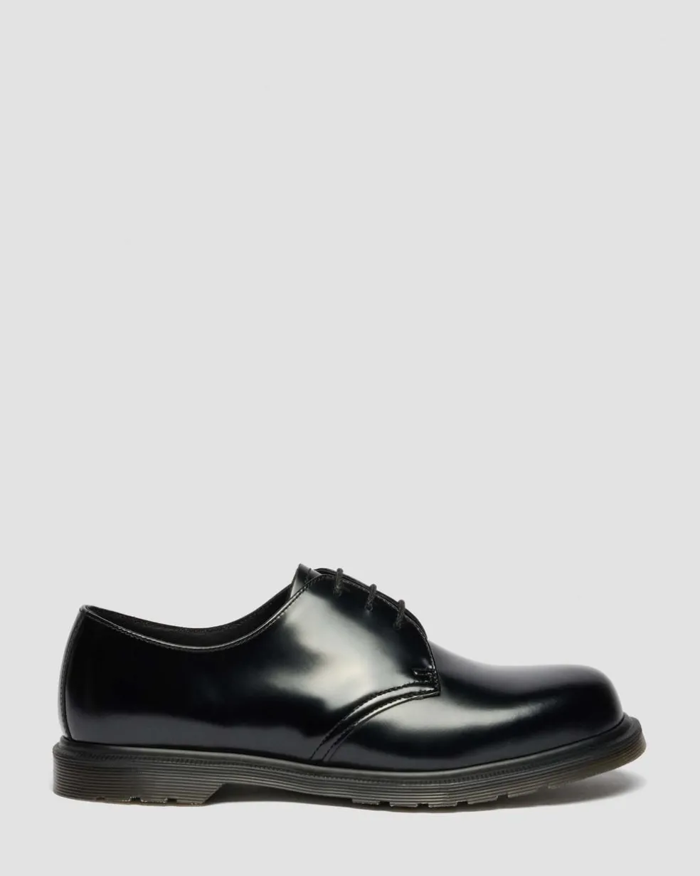 Mayfare Smooth Leather Shoes in Black