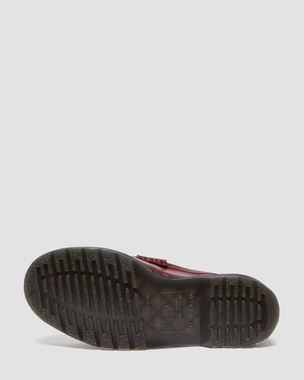 Penton Made In England Two-Tone Leather Loafers in Burgundy