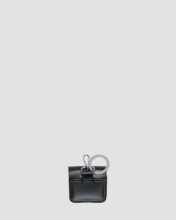 POUCH KEYRING in Black