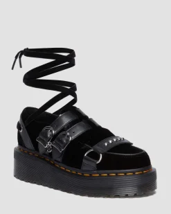 RAMSEY WEDNESDAY PLATFORM CREEPERS in Black