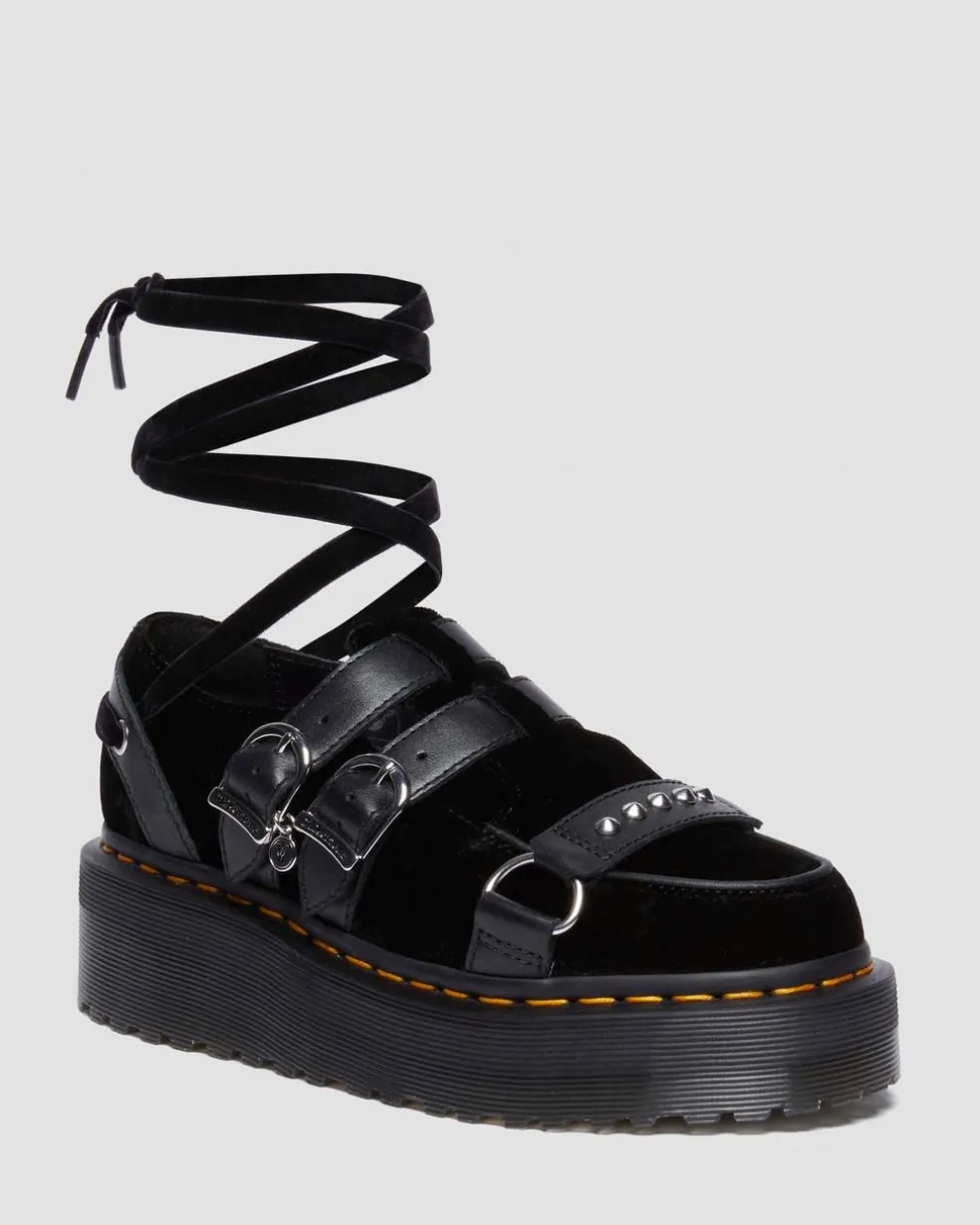 RAMSEY WEDNESDAY PLATFORM CREEPERS in Black