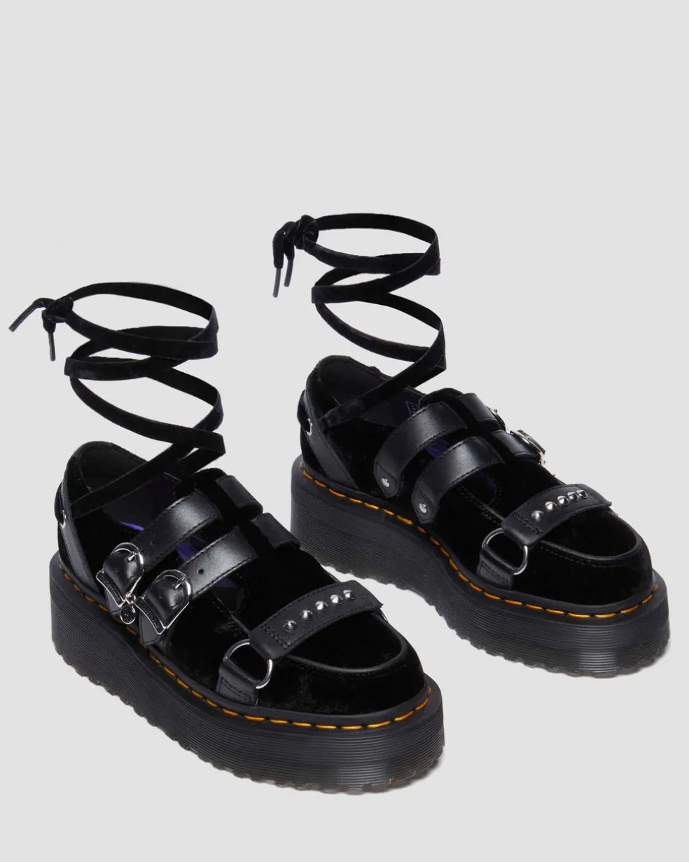 RAMSEY WEDNESDAY PLATFORM CREEPERS in Black