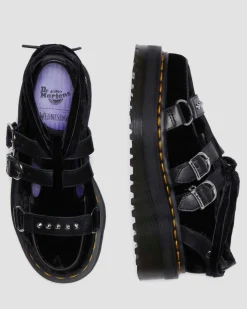 RAMSEY WEDNESDAY PLATFORM CREEPERS in Black