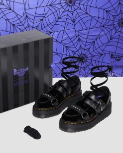 RAMSEY WEDNESDAY PLATFORM CREEPERS in Black