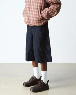 Reeder Crazy Horse Leather Utility Shoes in Dark Brown