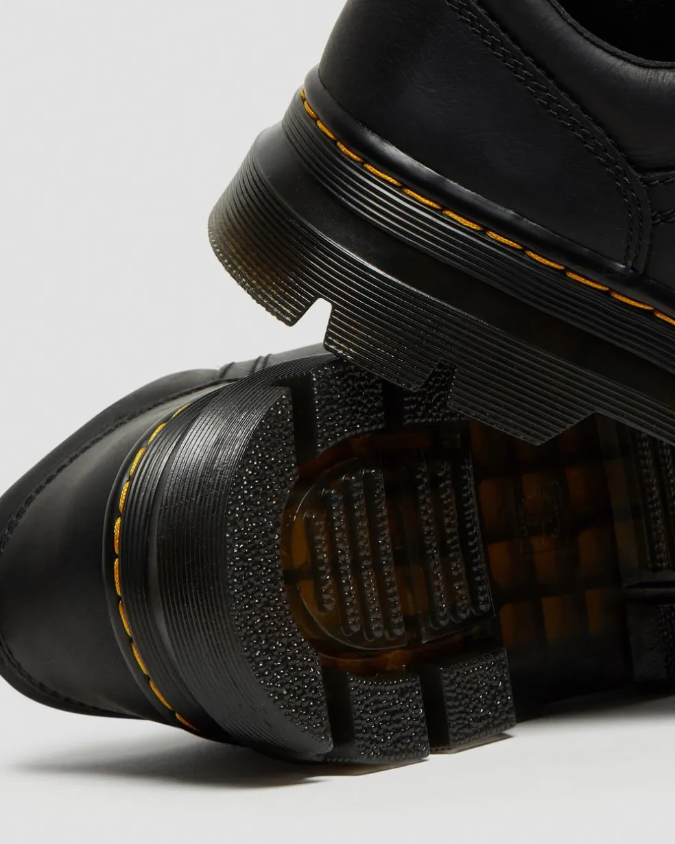 Reeder Wyoming Leather Utility Shoes in Black