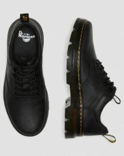 Reeder Wyoming Leather Utility Shoes in Black