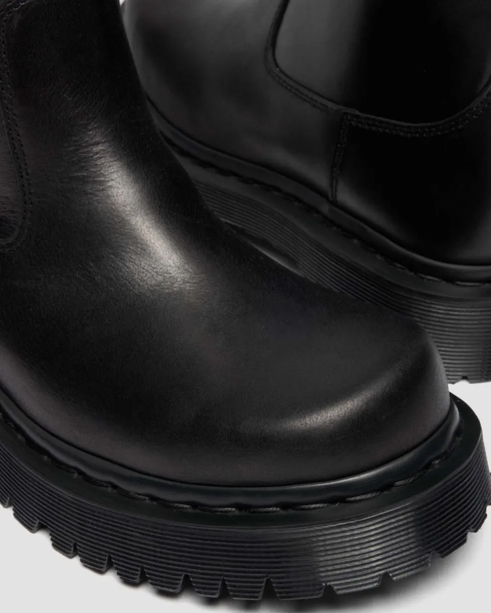 Rejena Hi Old Harness Leather Boots in Black