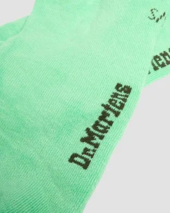 Tie Dye Organic Cotton Blend Socks in Fresh Green