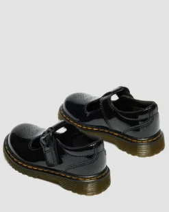 Toddler Polly II Heart Patent Leather Shoes