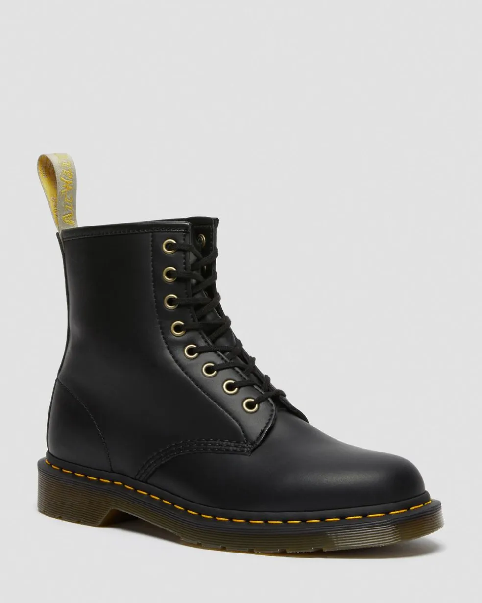Vegan 1460 Felix Lace Up Boots in Black