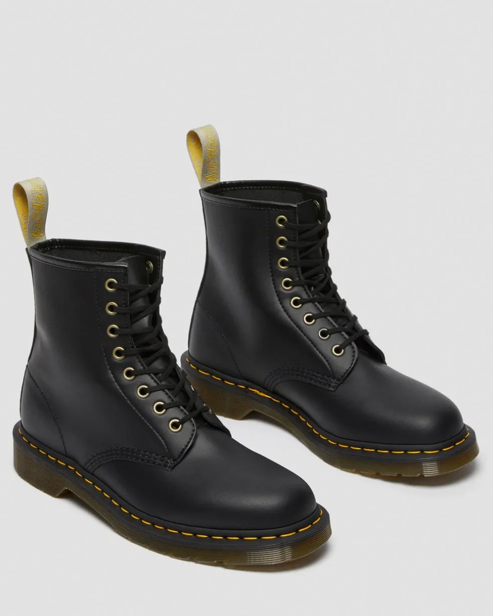 Vegan 1460 Felix Lace Up Boots in Black